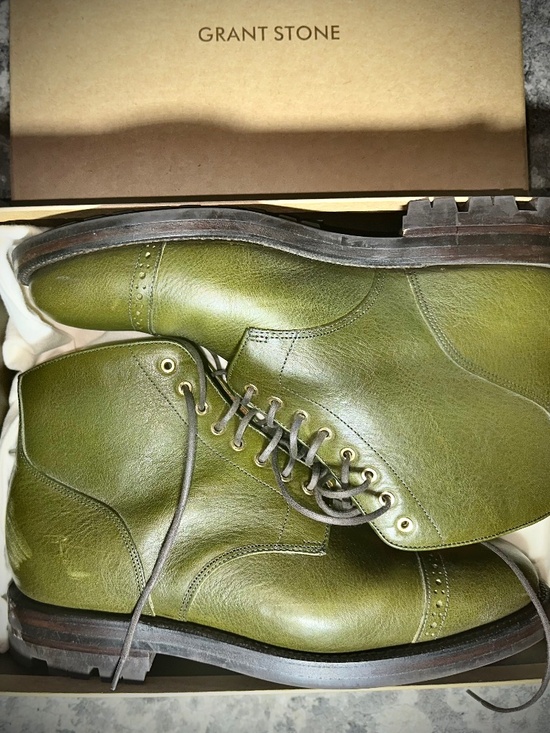 Grant stone garrison 9eee olive Minerva men’s boots main image 7